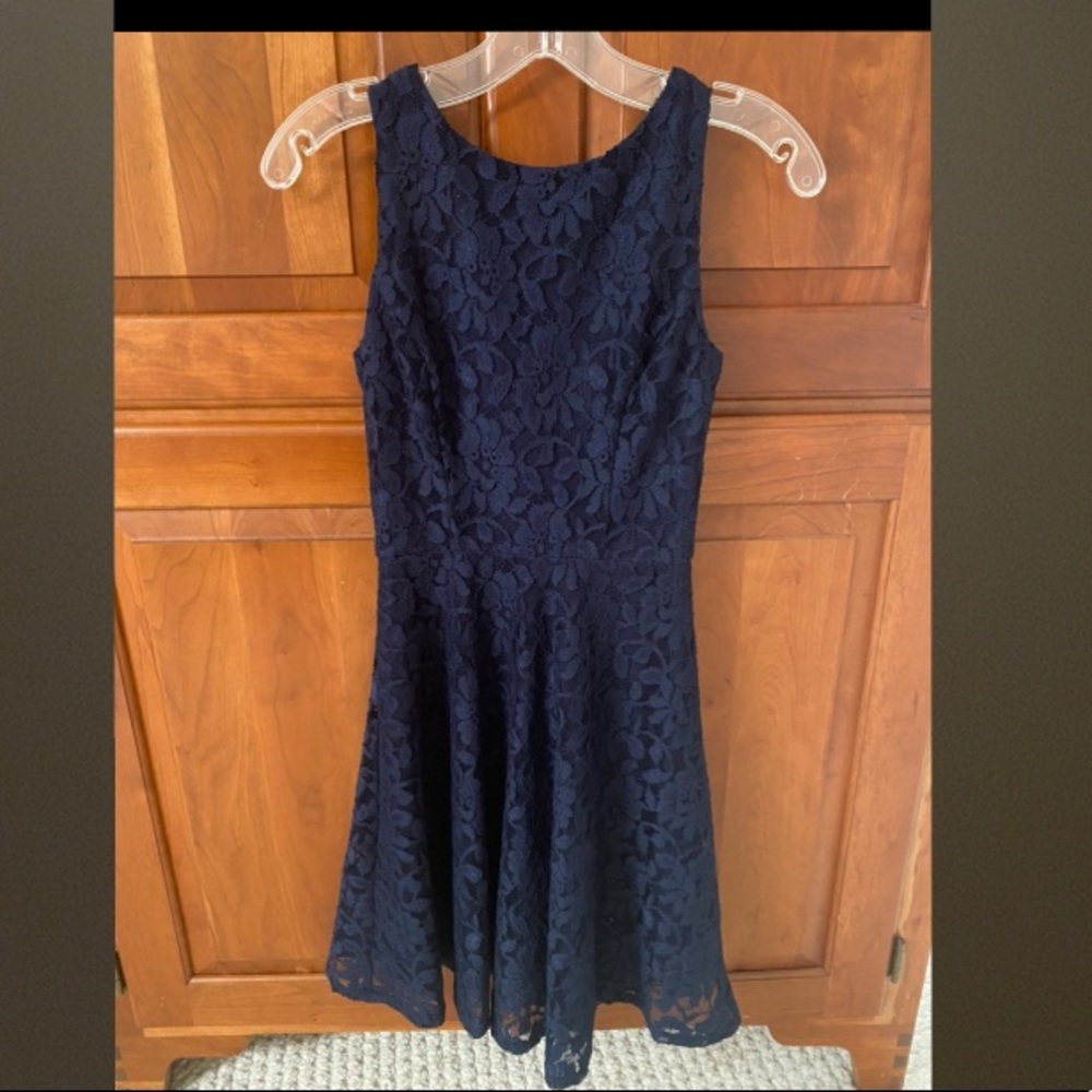 Blue Lace Dress